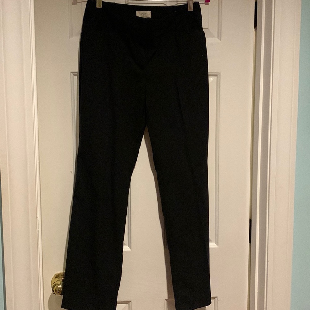 LOFT black work pants